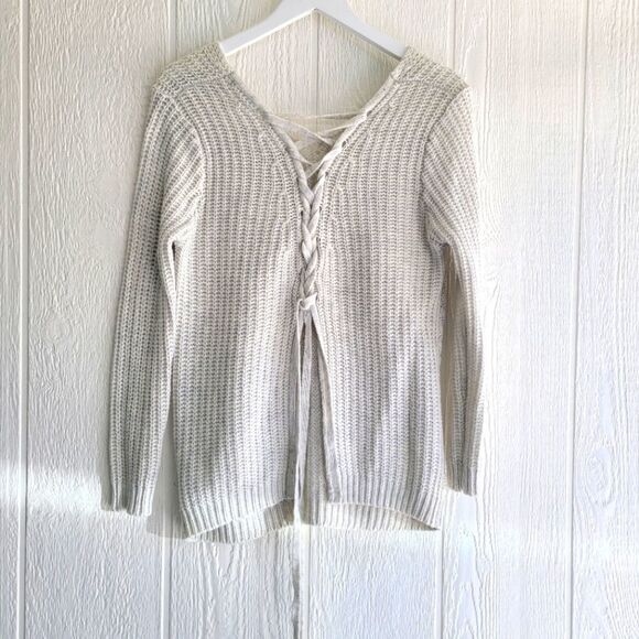 BB Dakota Knit Open Back Sweater - Picture 2 of 8